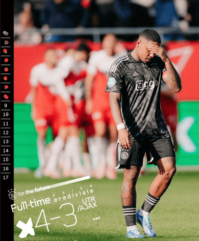 阿贾克斯逆袭击败,冠军即将到来 阿贾克斯逆袭击败,冠军即将到来