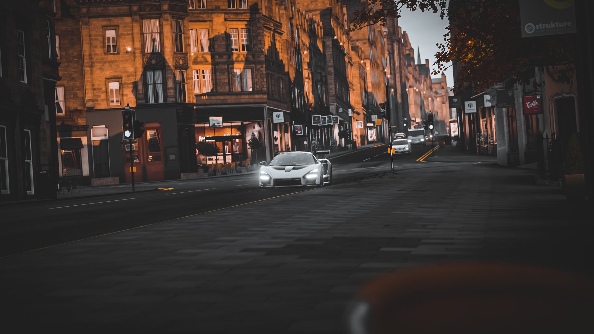 审判之夜，哈弗茨以天空为名，将防线拆成一片可供穿行的废墟